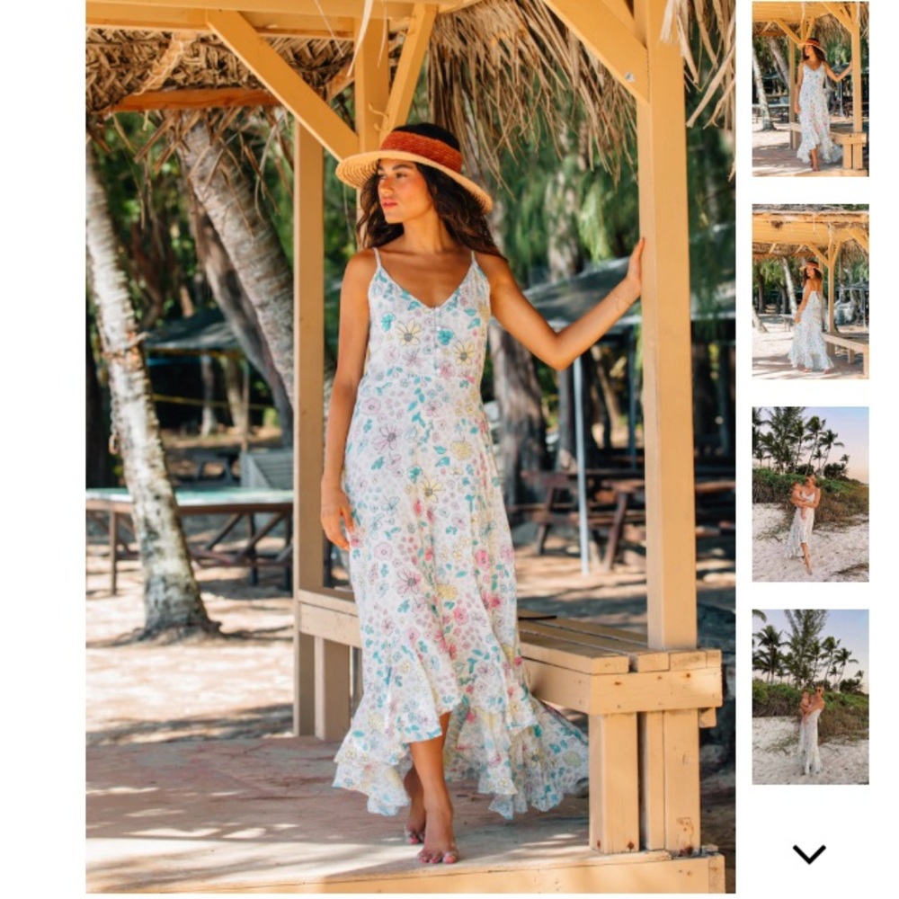 XIX Palms Tie-Back Dress 🌴